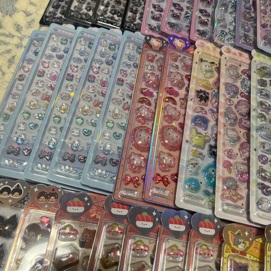 ボンボンドロップシール うるちゅる まとめ売り 105個