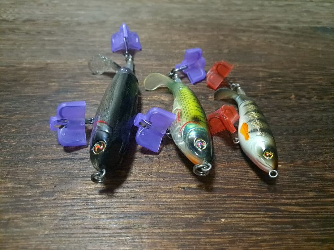リバーツーシー 　ワッパープロッパー　3サイズ　3色　3個セット