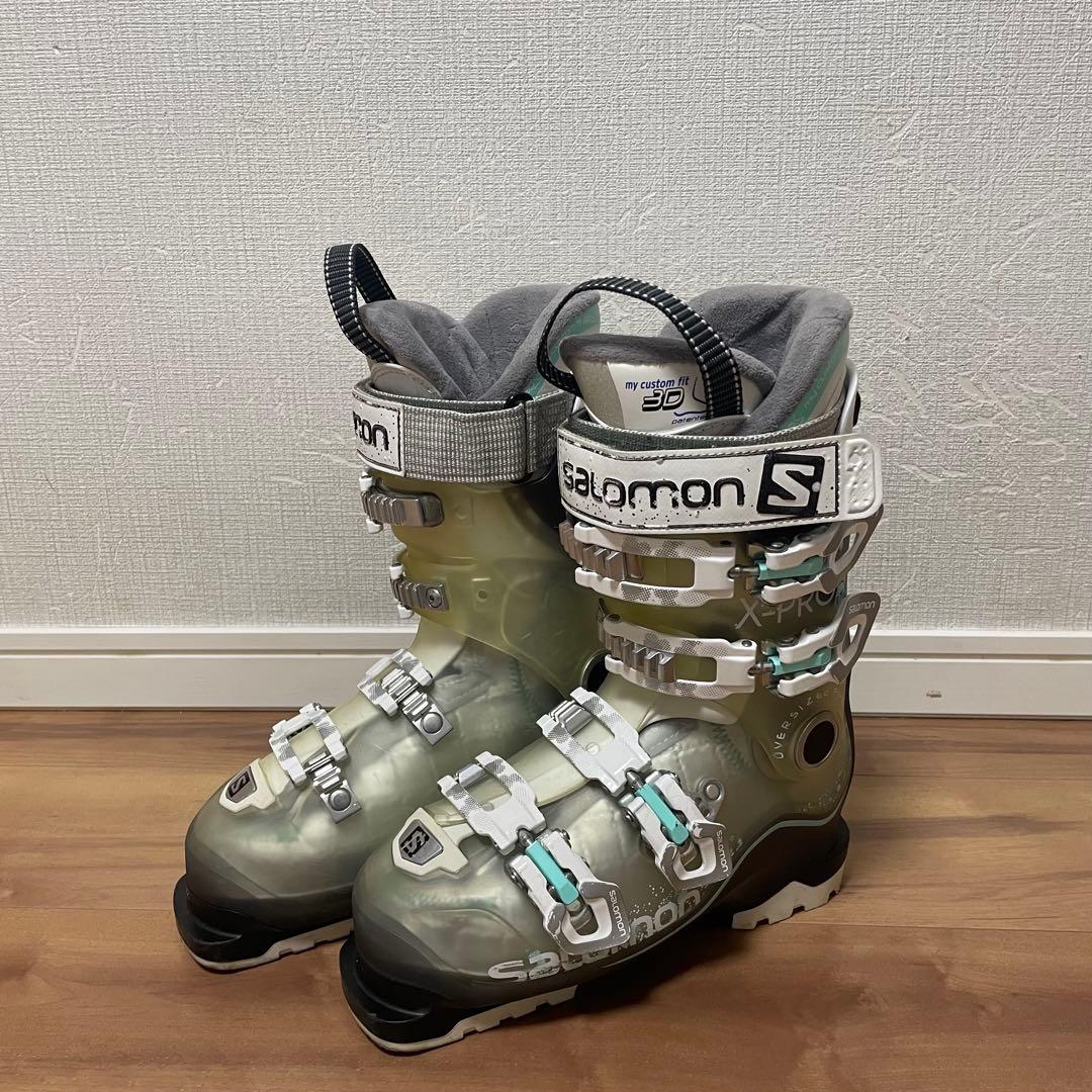 【送料無料‼︎】　SALOMON （サロモン）23/23.5cm スキーブーツ‼︎