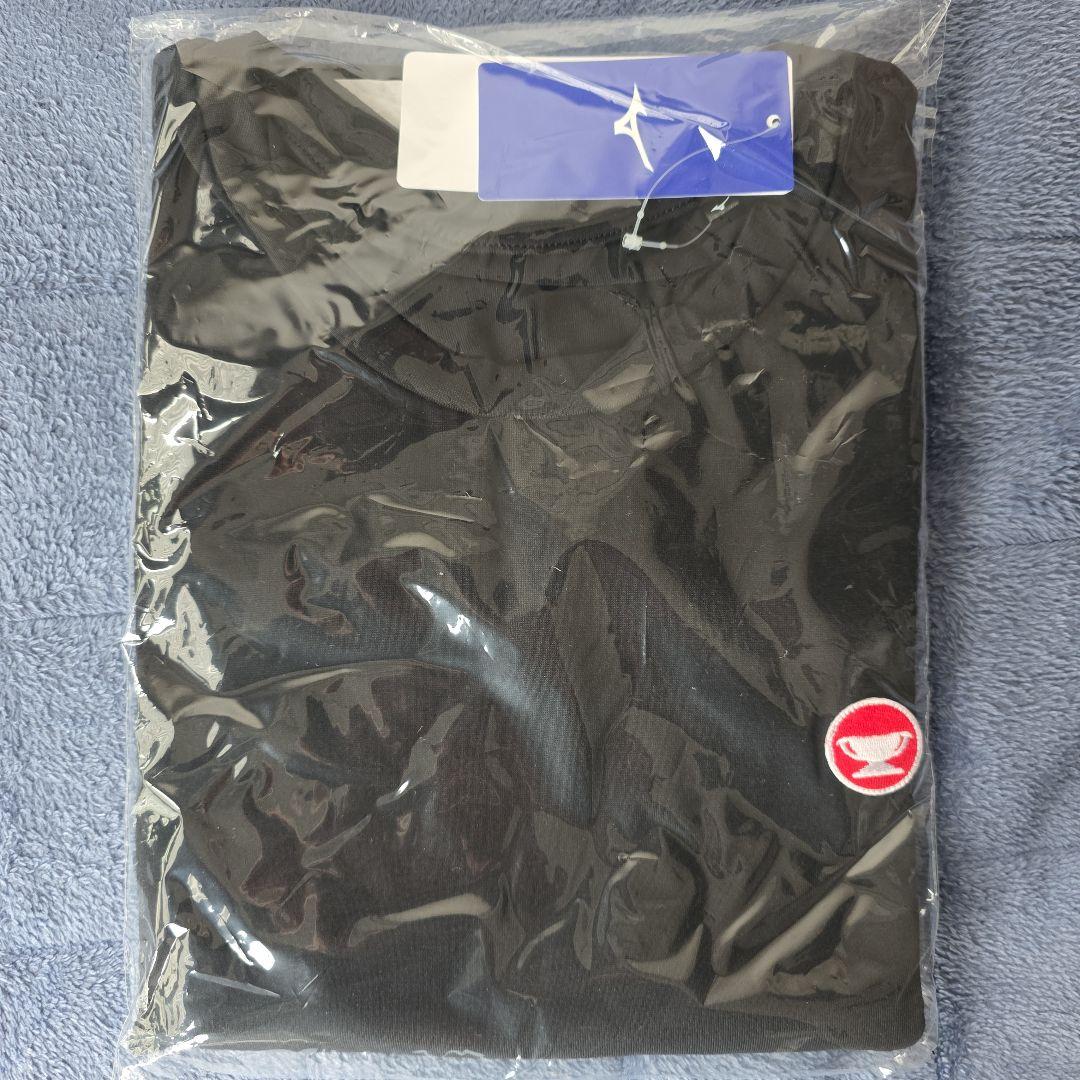 ミズノ MIZUNO　赤カップ　2XO黒Tシャツ+靴下セット　美津濃　新品未使用