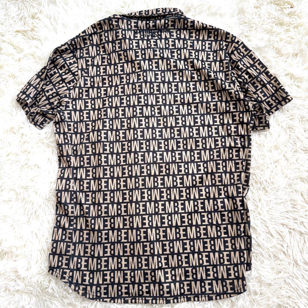 【新品同様】マスターバニーエディション　ロゴ刺繍　半袖ポロシャツ　XL ベージュ