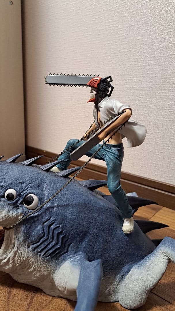 開封品チェンソーマン＆ビーム フィギュア　一番くじラストワン賞アクスタつき
