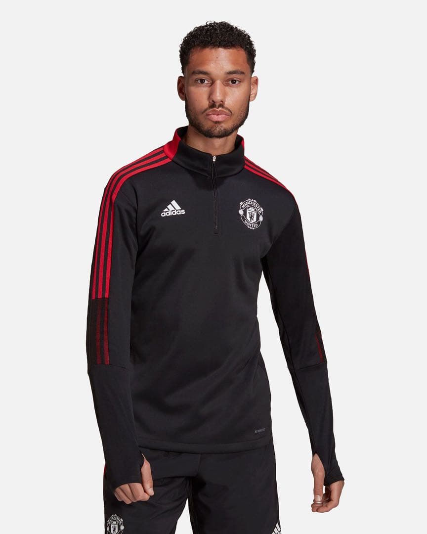 adidas マンチェスターユナイテッド トレーニングトップ ドリルトップ M