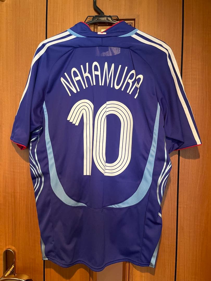 2006中村俊輔アディダス日本代表ユニフォーム半袖ホーム