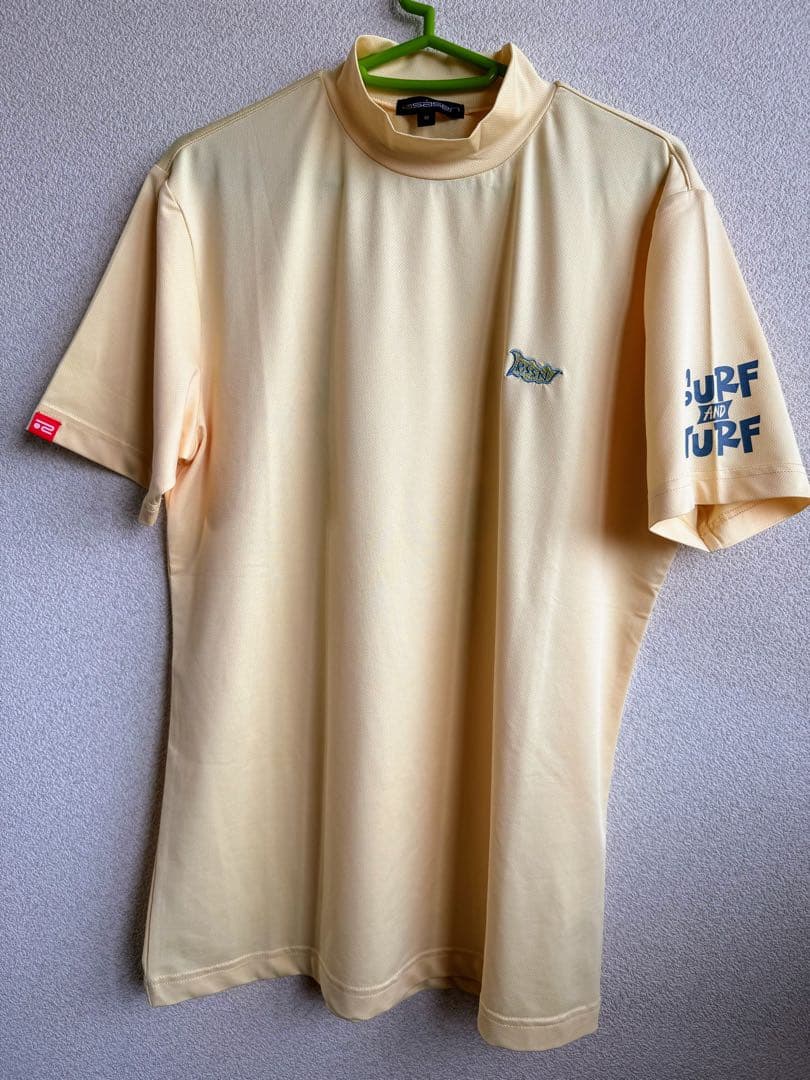 ROSSIGNOL サーフィン モックネックシャツ ベージュ