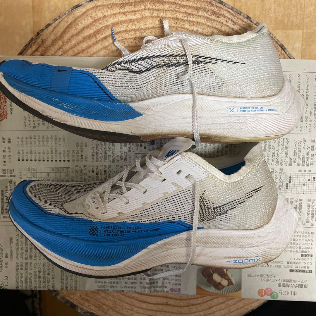 NIKE VAPORFLY 2ホワイト/ブルー