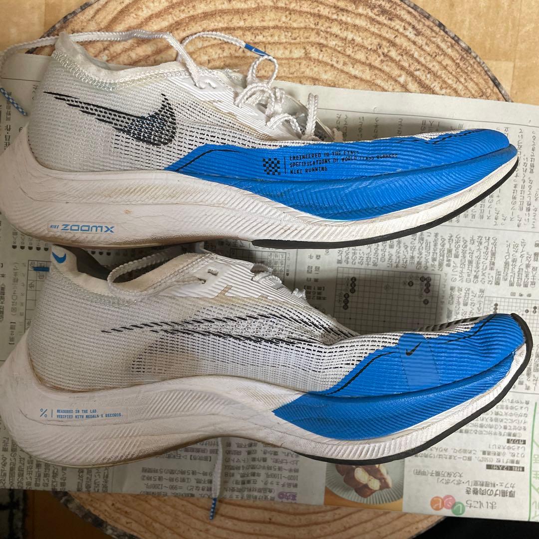 NIKE VAPORFLY 2ホワイト/ブルー