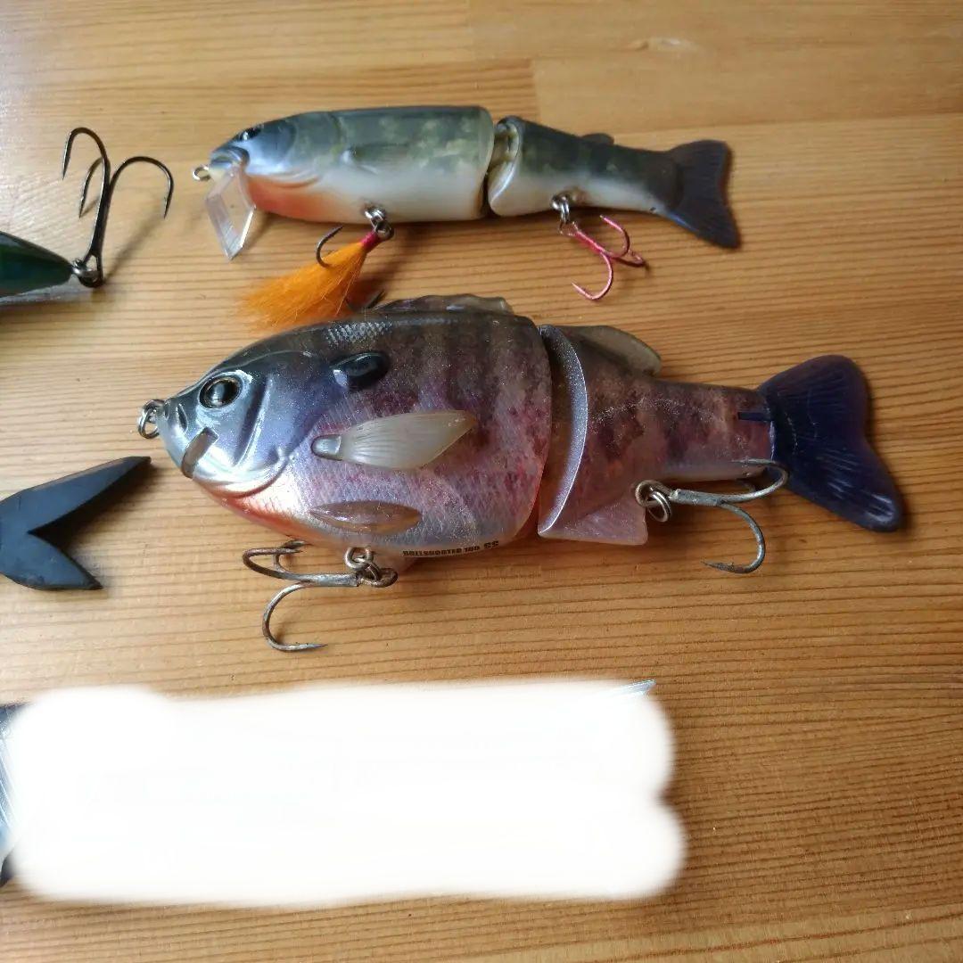 バス釣りルアーセット　ビッグベイトセット　バス釣り引退セット