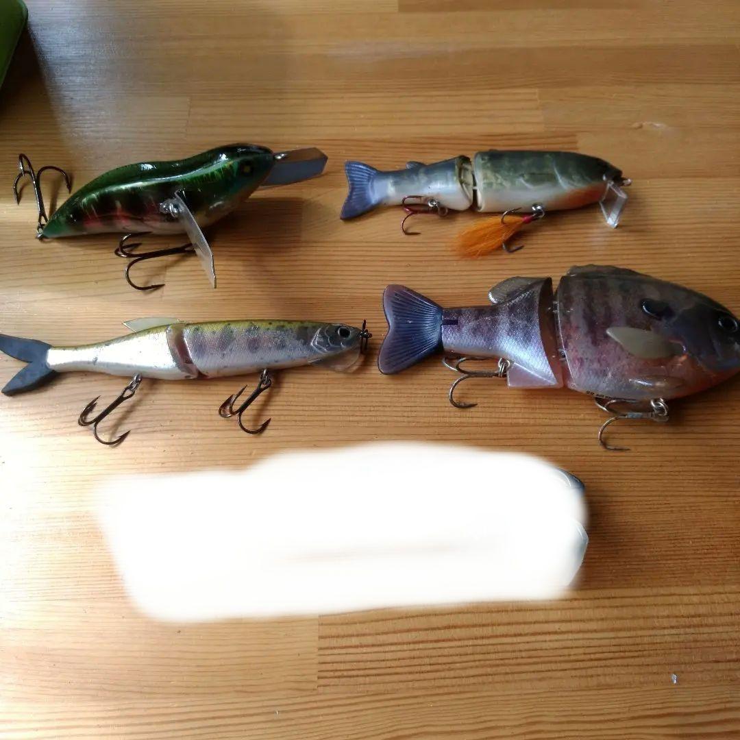 バス釣りルアーセット　ビッグベイトセット　バス釣り引退セット