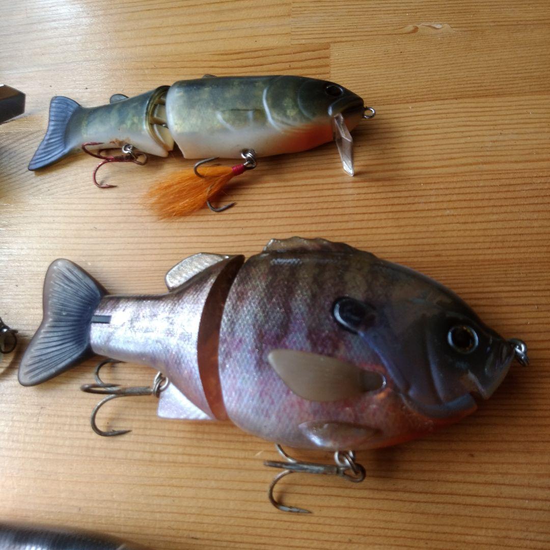 バス釣りルアーセット　ビッグベイトセット　バス釣り引退セット