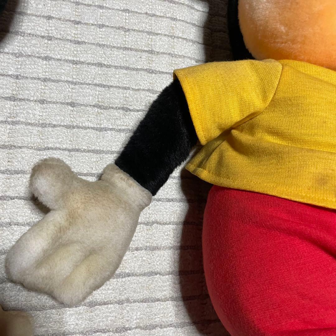 ディズニー ミッキーマウス ぬいぐるみ 1984年 年代物 Disneyland