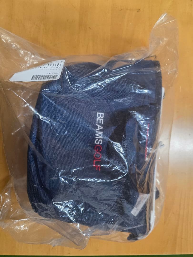 BEAMS GOLF ラウンドバッグ　ネイビー