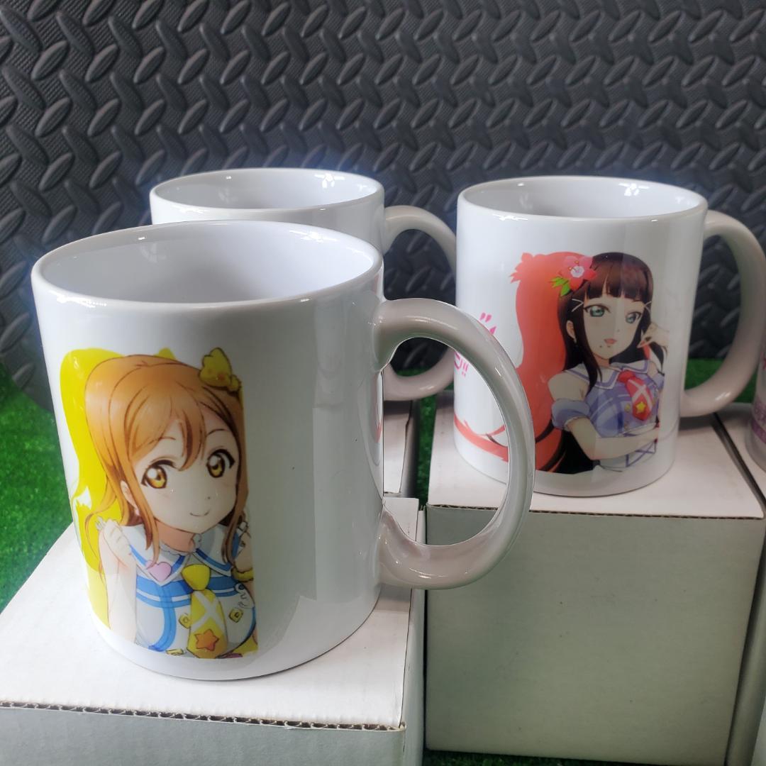 ■まとめて9個セット 新品 ラブライブ! サンシャイン マグカップ 黒澤ルビィ