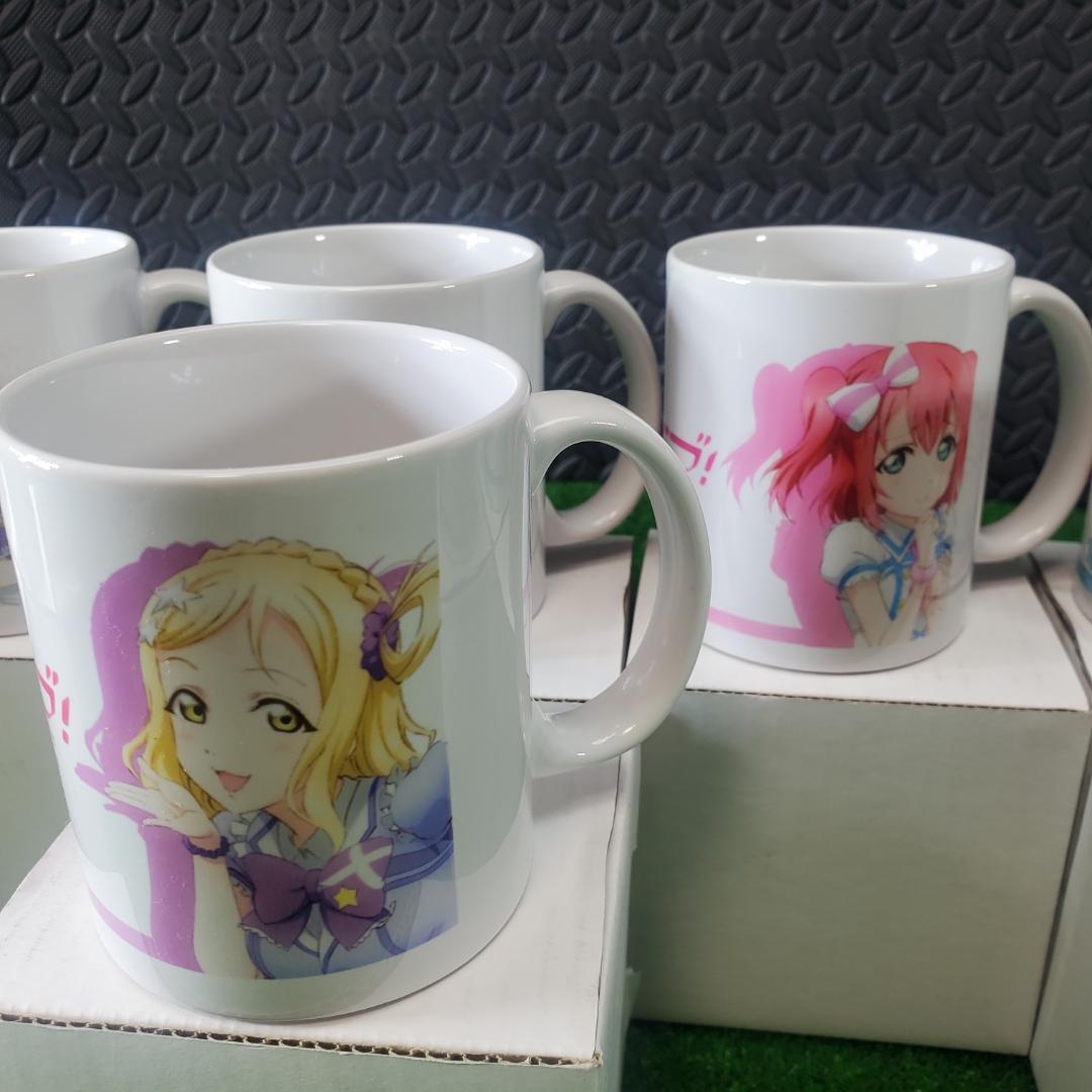 ■まとめて9個セット 新品 ラブライブ! サンシャイン マグカップ 黒澤ルビィ