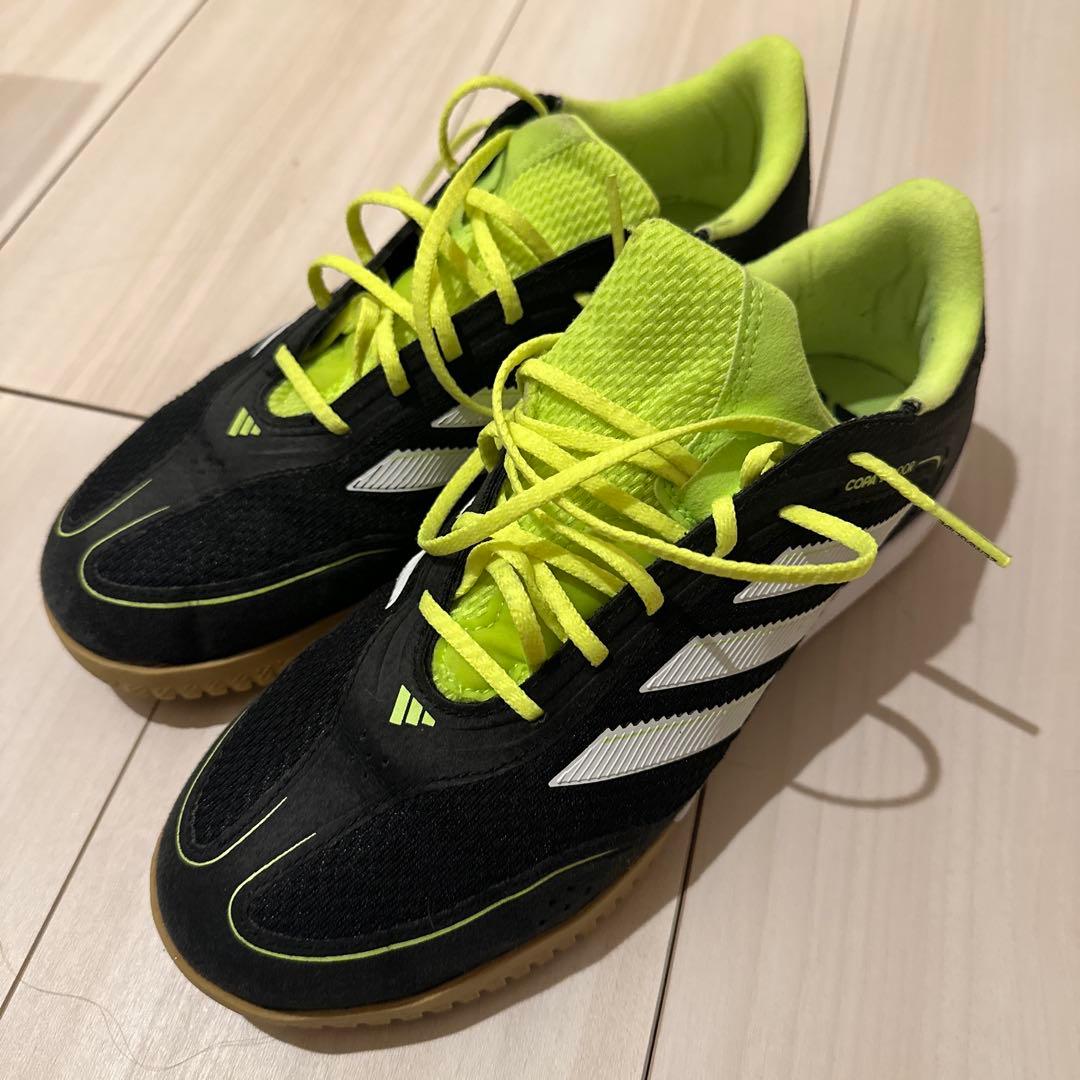 コパ adidas フットサルシューズ ブラック/イエロー 25.5cm
