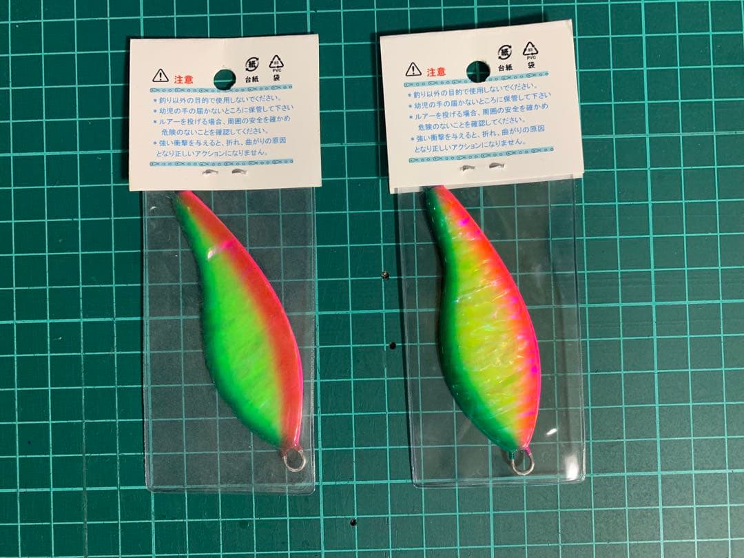 Salmon Goblin 45 スプーン 2色セット アキアジ　秋鮭