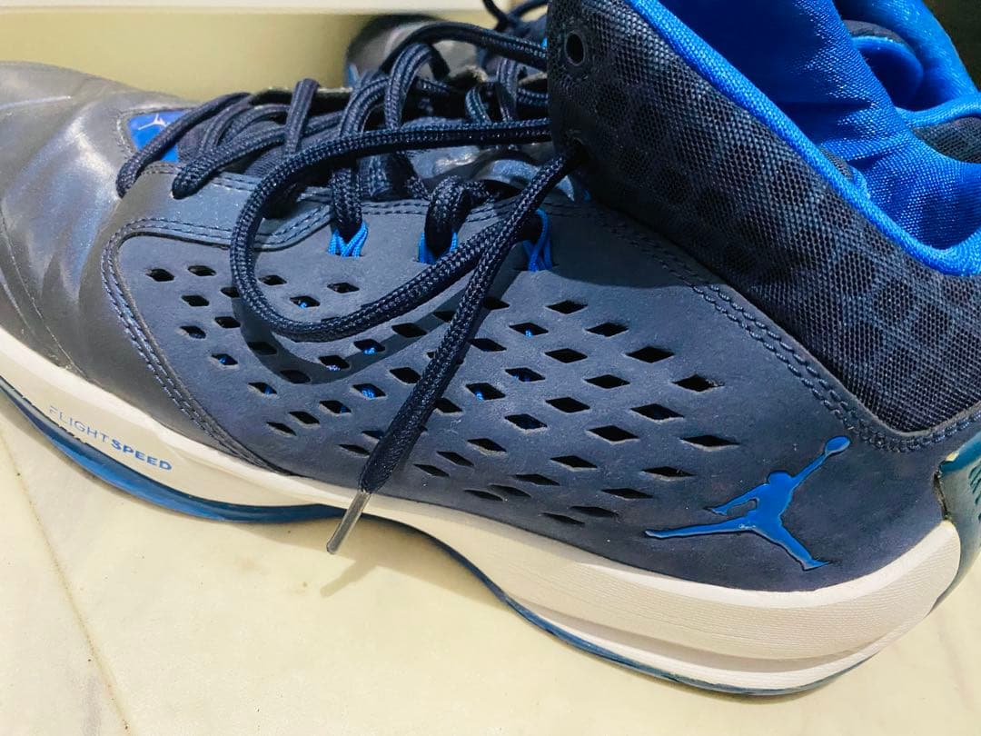 【残り1点】Jordan バスケットボールシューズ 28cm ネイビー