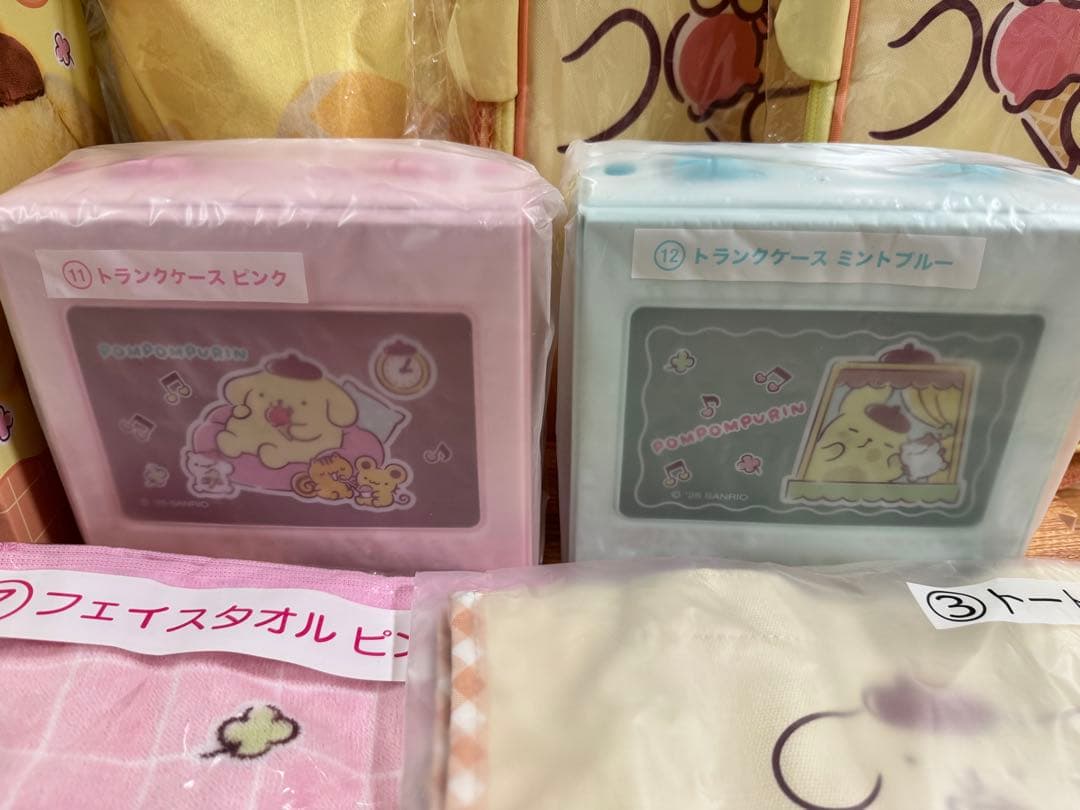 ☆新品未開封☆サンリオくじ　ポムポムプリン当たりくじ　セミコンプリート