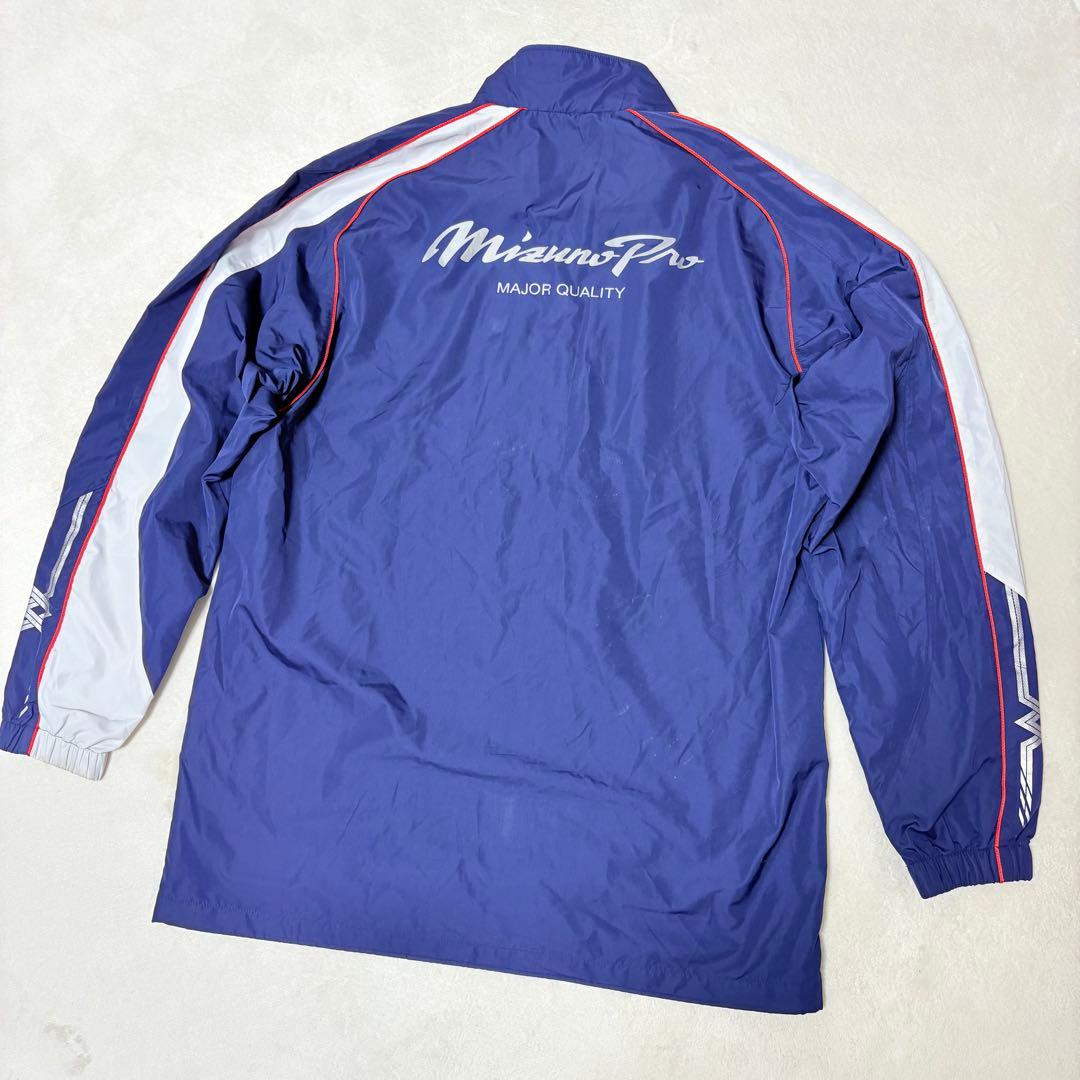 ★セットアップ★ MIZUNO PRO ウィンドブレーカー ネイビー 3XL