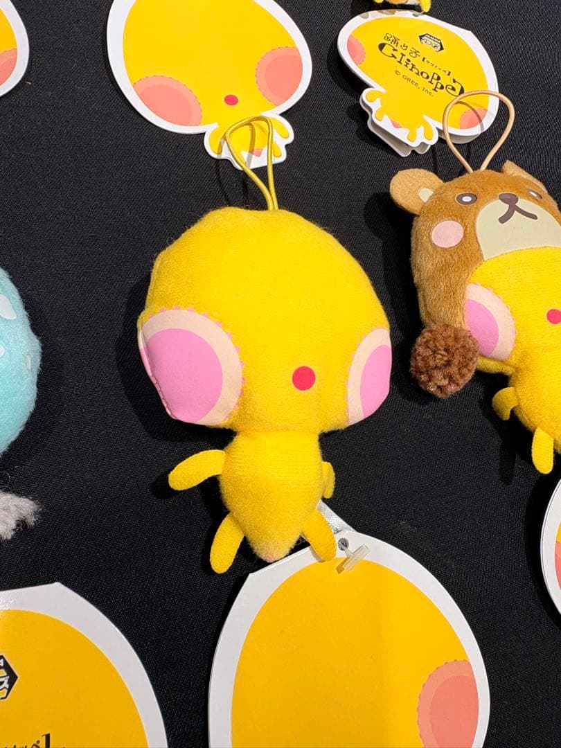 踊り子クリノッペ　ぷっくりマスコットぬいぐるみ 全種まとめ