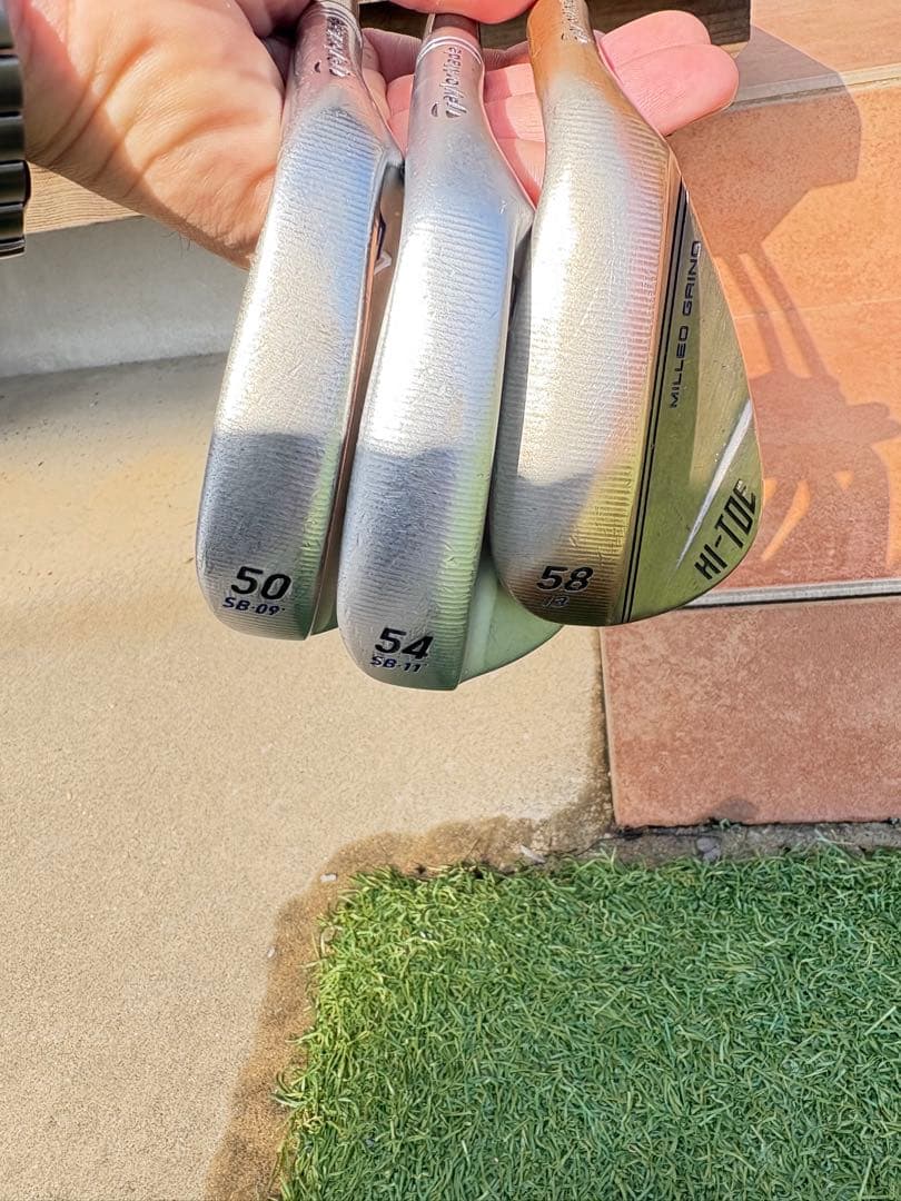 テーラーメイド　MG3 HI-TOE ウェッジ 3本セット