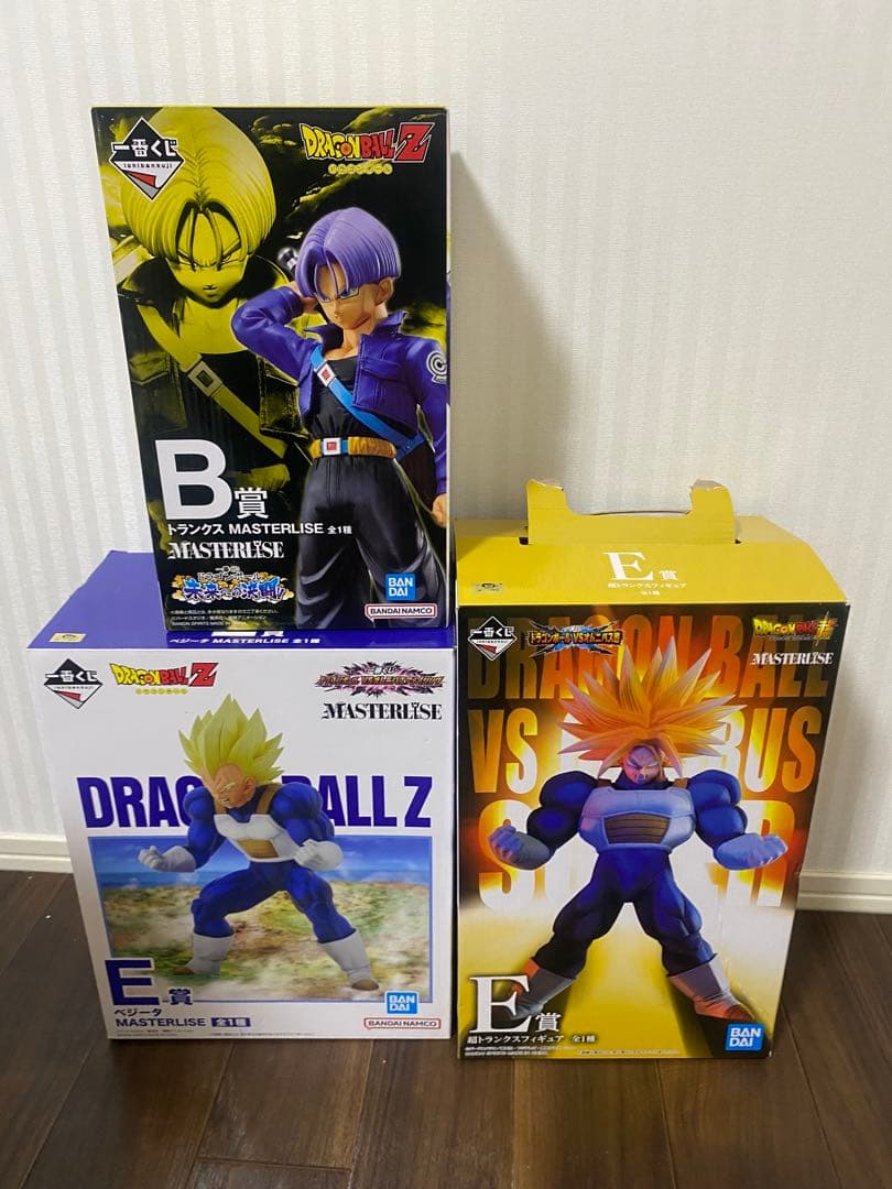 一番くじ　ドラゴンボール　ベジータ　超トランクス