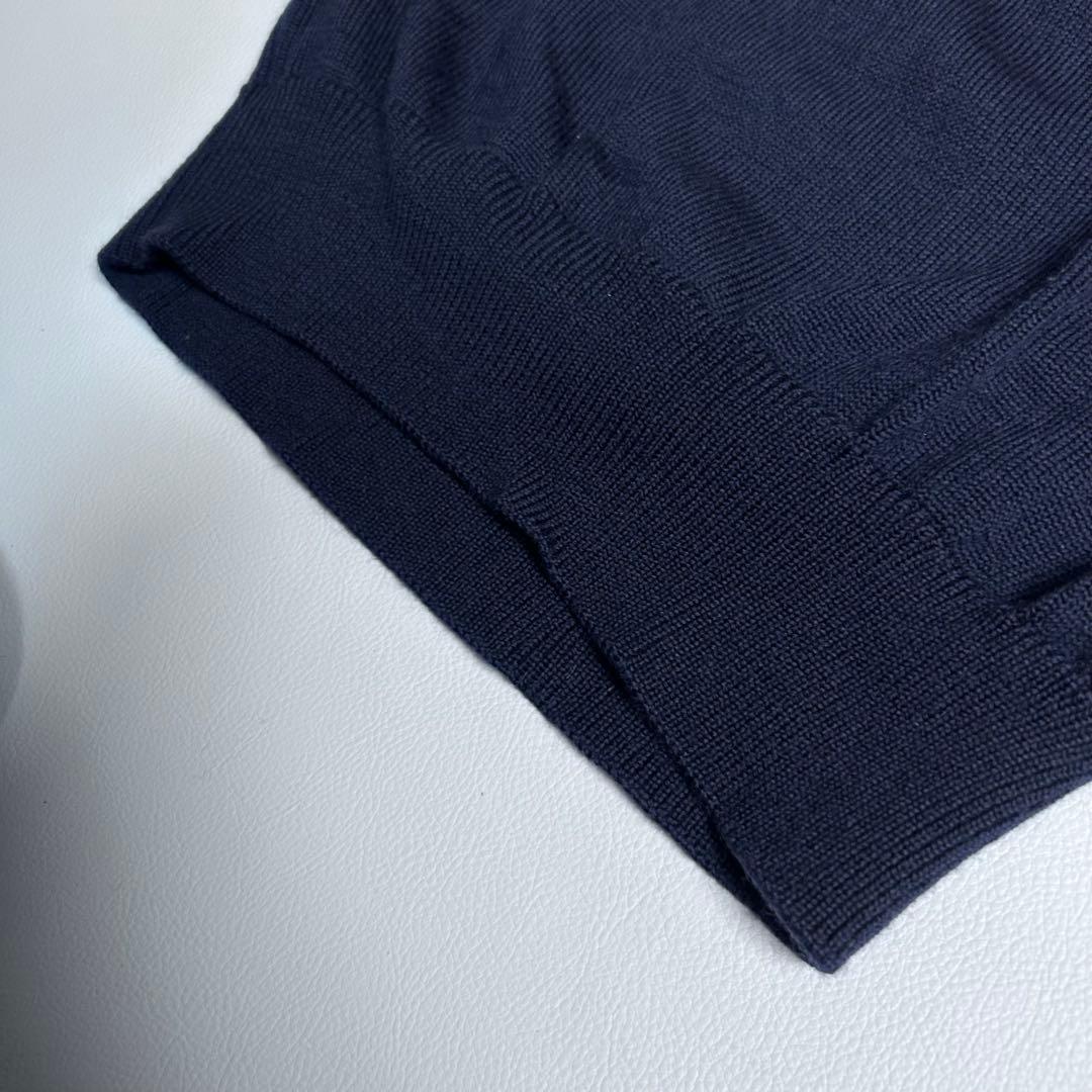 PEARLY GATES ウール100 クルーネックニット ゴルフウェア　フリー