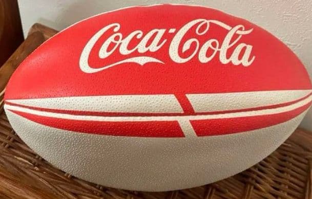 【新品・未使用】Coca-Cola × Red Sparks ラグビーボール×２