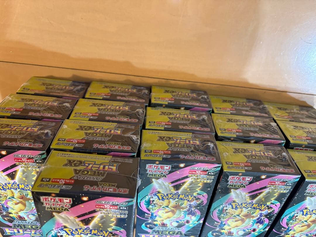 ポケモンカードゲームハイクラスパックMEGAドリームex シュリンク付16BOX