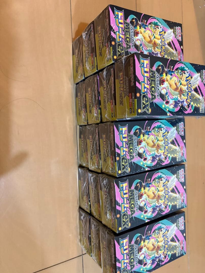 ポケモンカードゲームハイクラスパックMEGAドリームex シュリンク付16BOX