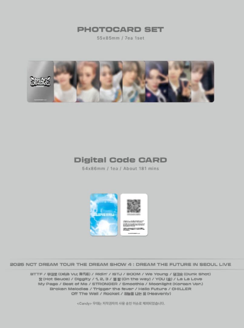 NCT DREAM THE FUTURE BOOK KTOWN4U特典トレカ付き