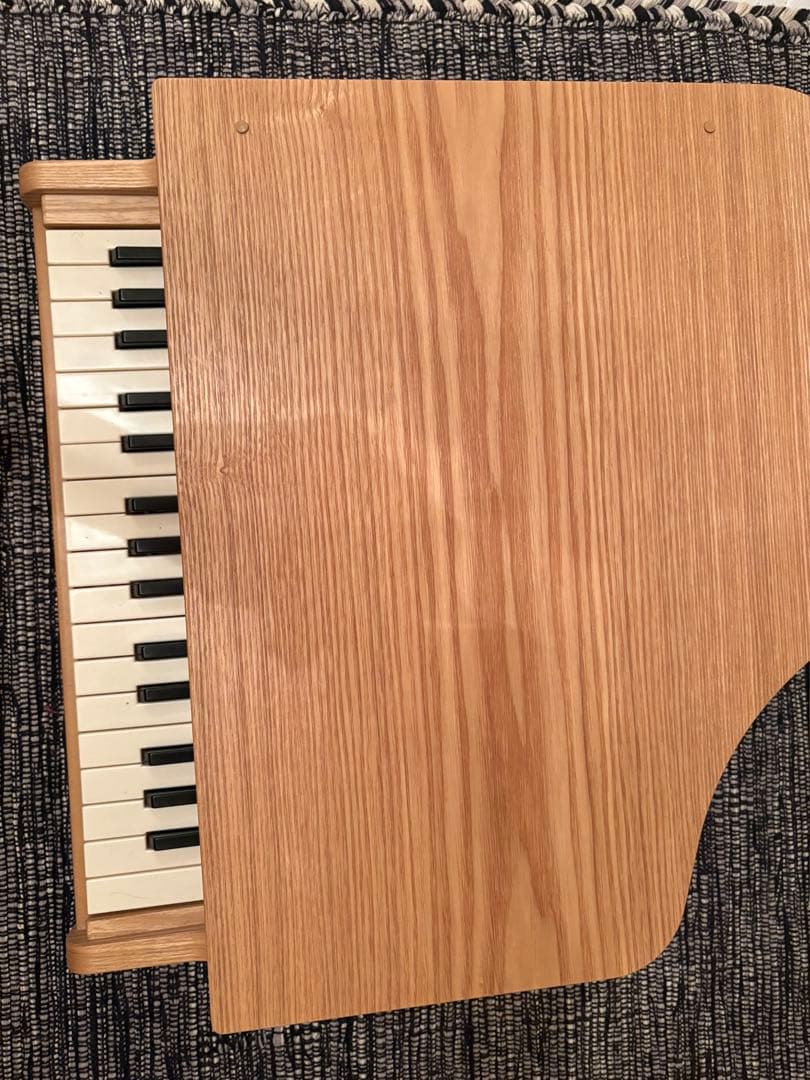 【美品】KAWAI カワイ ミニピアノ ナチュラル おもちゃ