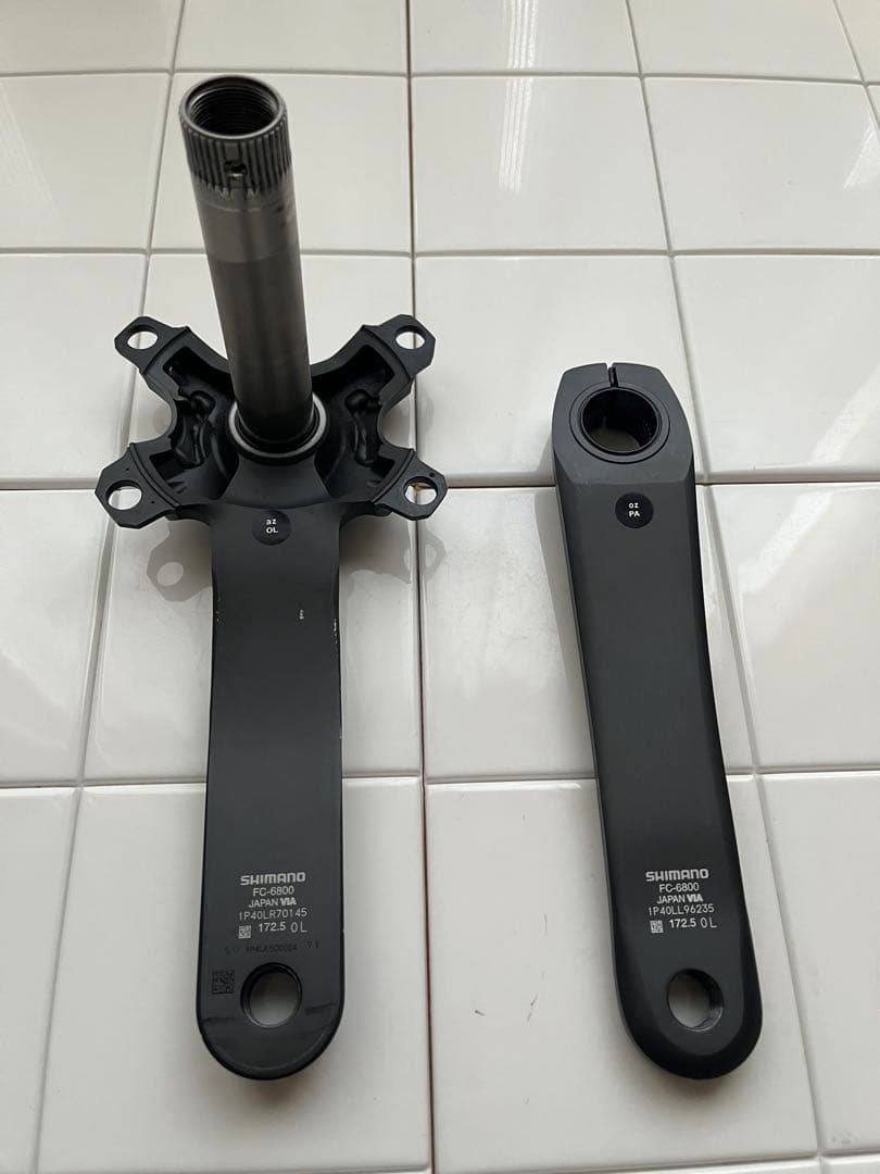 Shimano Ultegra クランクアーム　FC-6800 172.5mm