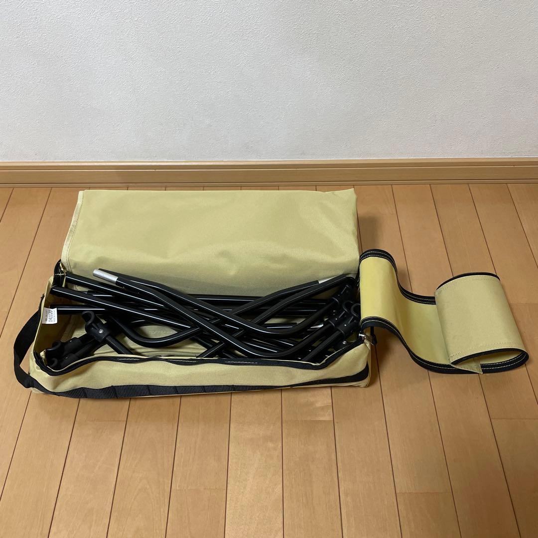 DOD ベージュ収納バッグ ウサギロゴ付き