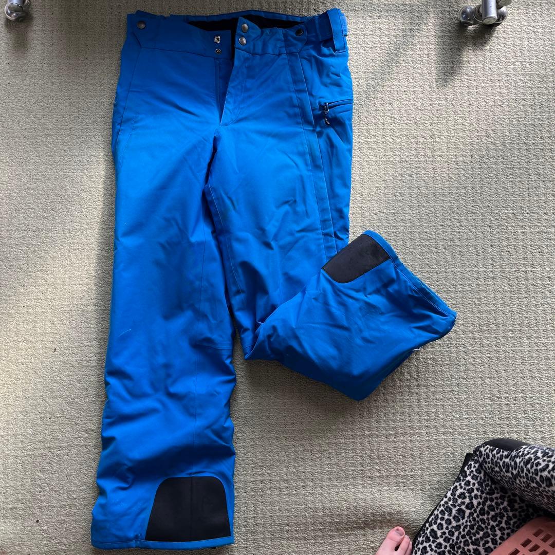 SALOMON スキーウェア上下セット 青
