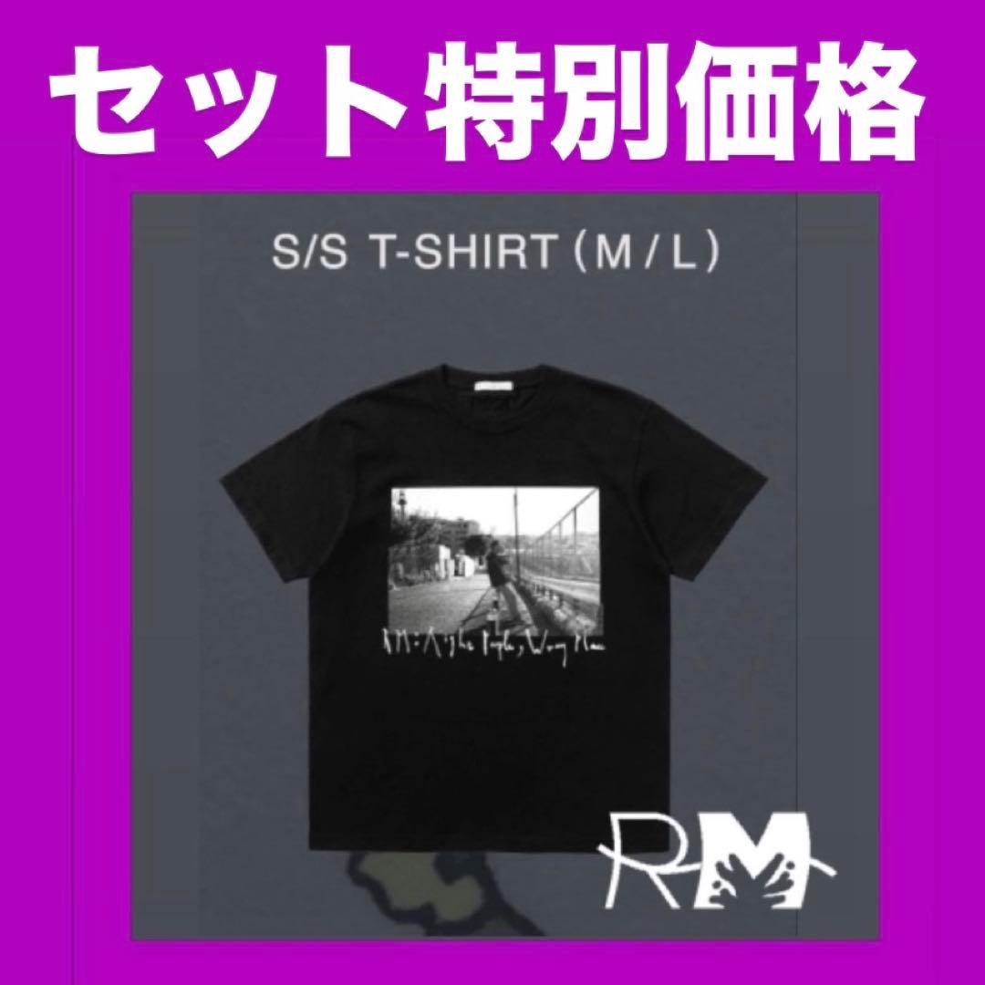 900【ＲＭスーパー激レア①ＴシャツＬ②しおり】入手困難BTS／映画RPWP限定