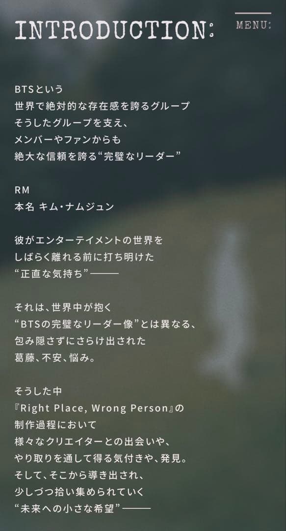 900【ＲＭスーパー激レア①ＴシャツＬ②しおり】入手困難BTS／映画RPWP限定