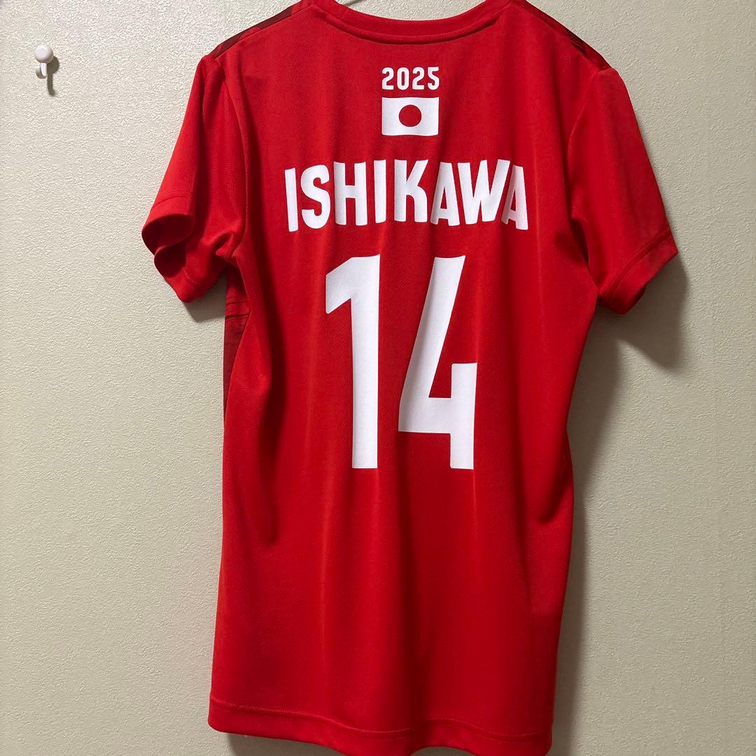 2025 龍神NIPPON公式応援Tシャツ 14番 石川祐希選手 Sサイズ