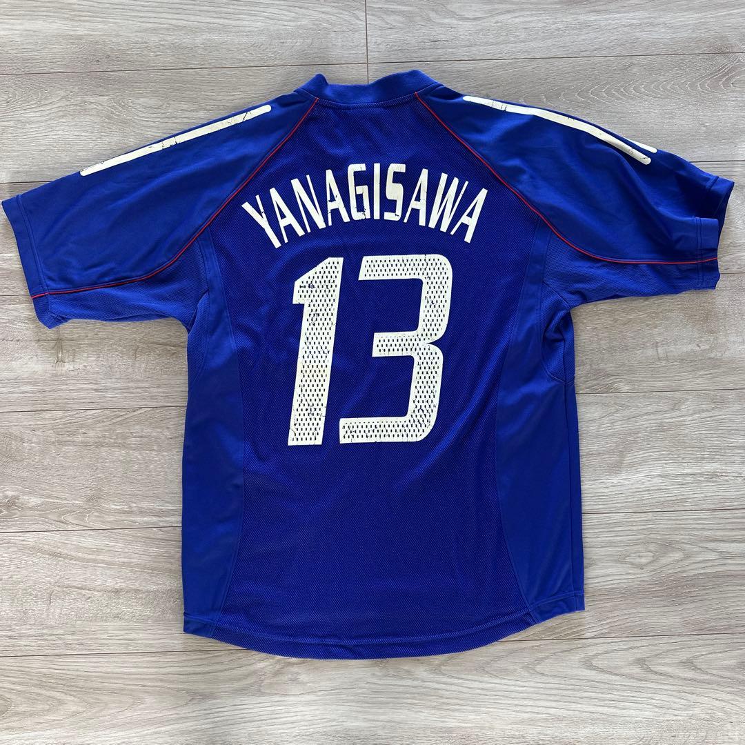 adidas サッカー日本代表　レプリカ　ユニフォーム M 柳沢敦　13 日本製