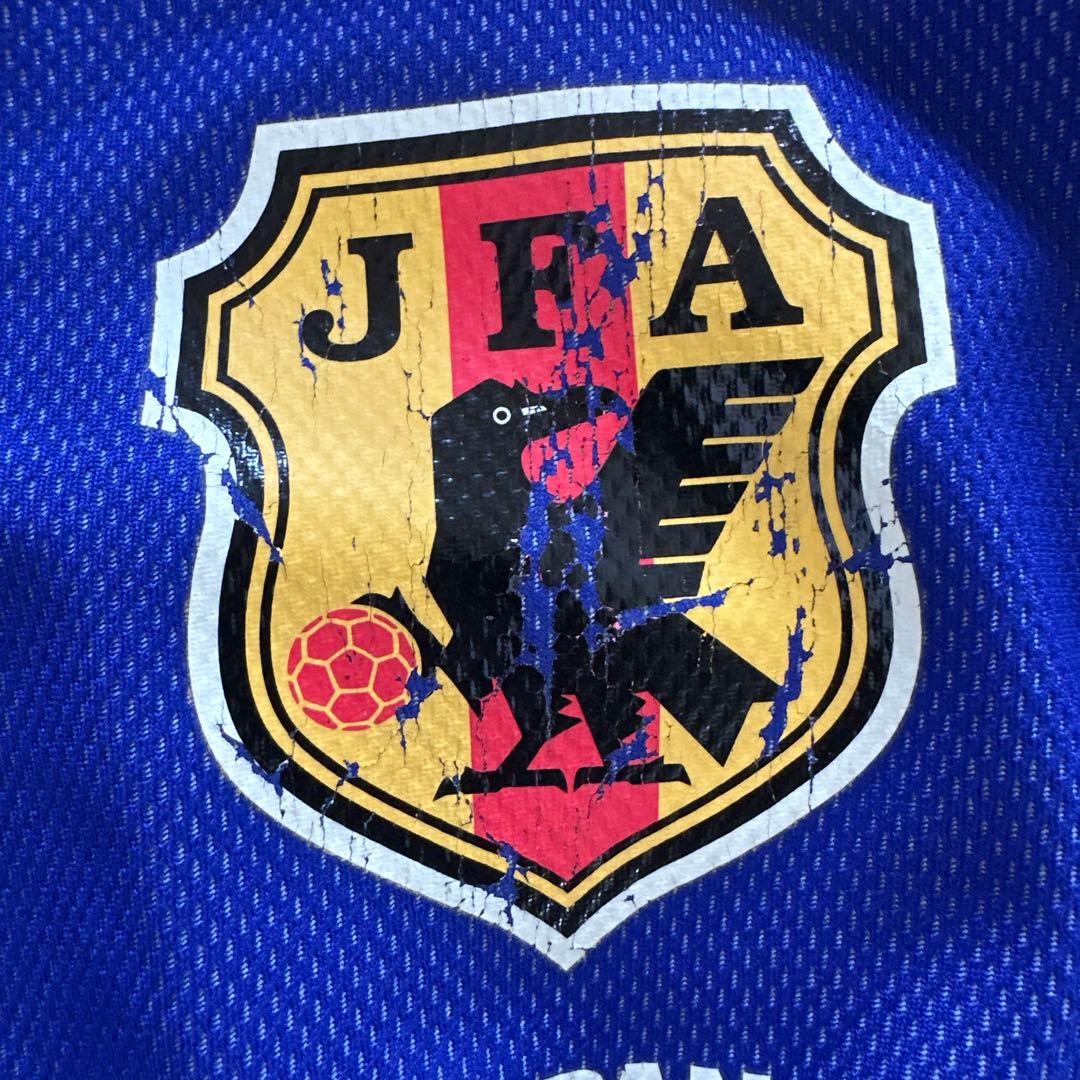 adidas サッカー日本代表　レプリカ　ユニフォーム M 柳沢敦　13 日本製