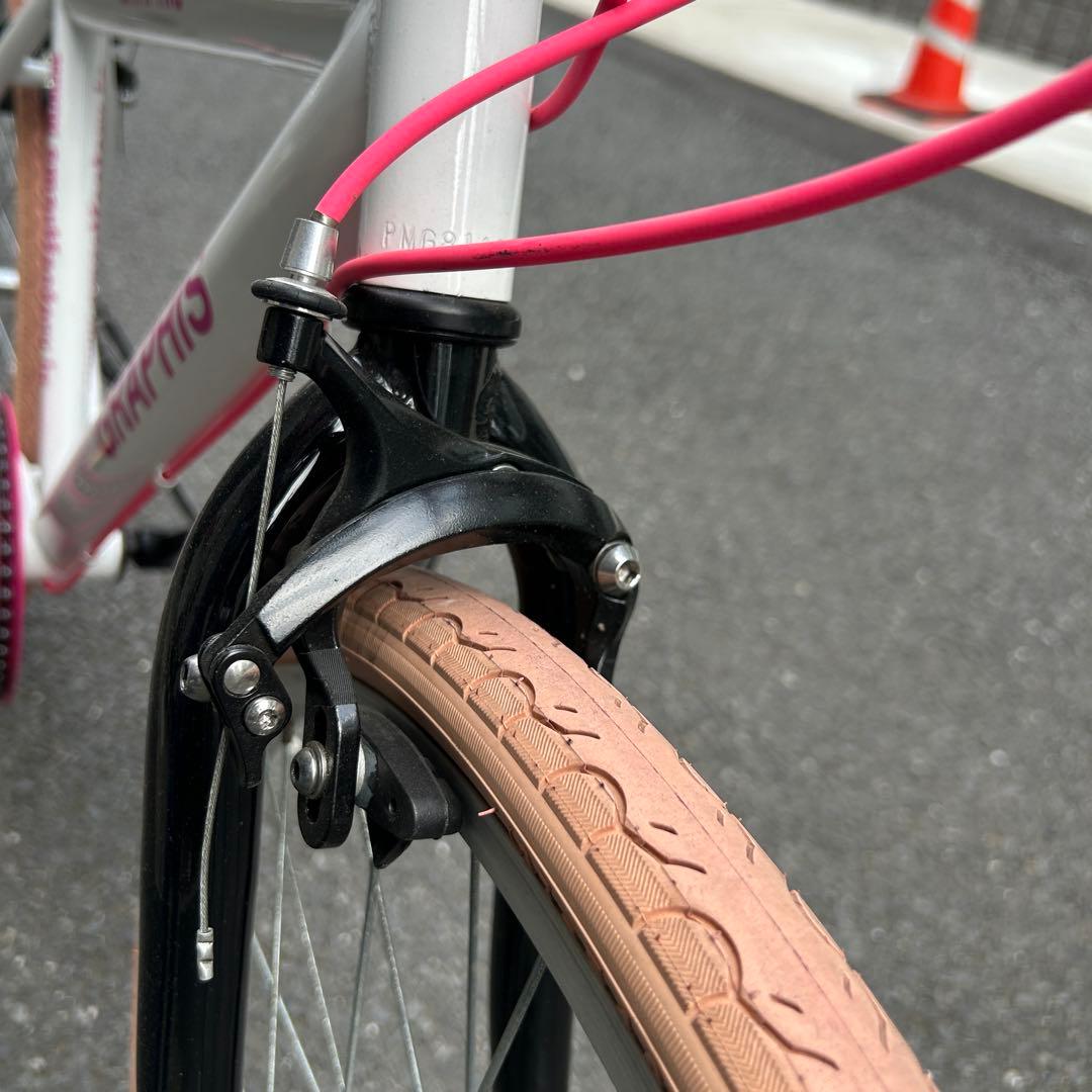 超美品 24インチ女性 神奈川県 引き取り　自転車ホワイト/ピンク