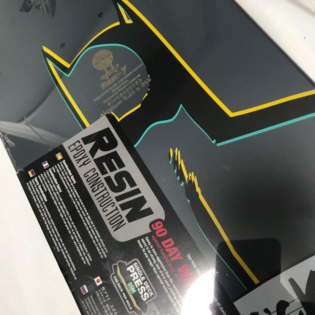 新品未使用　オルモスト　DCコミックコラボ　スケートボード　デッキ　バットマン