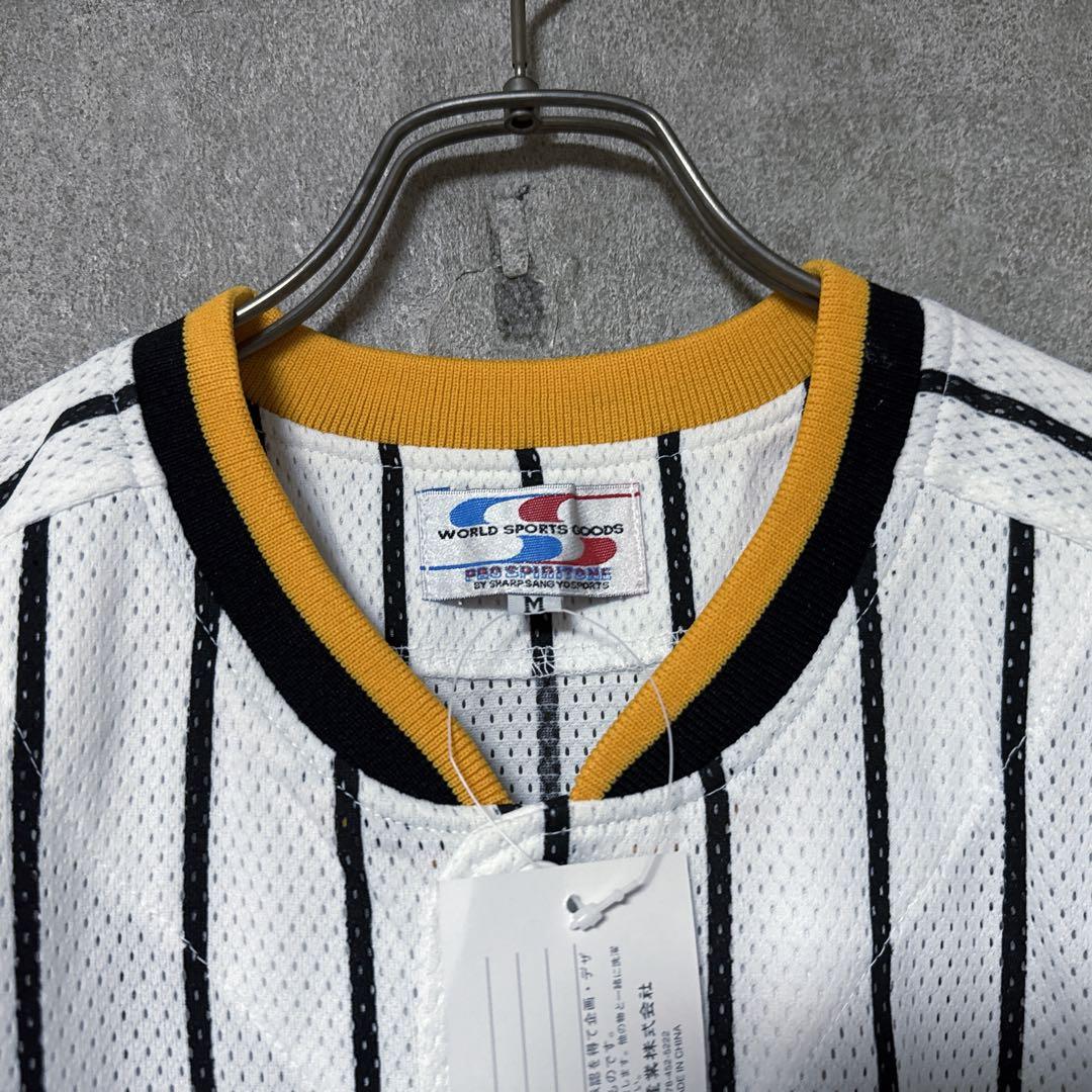 【未使用】 阪神 タイガース 希少 刺繍 ユニフォーム 当時もの 90's