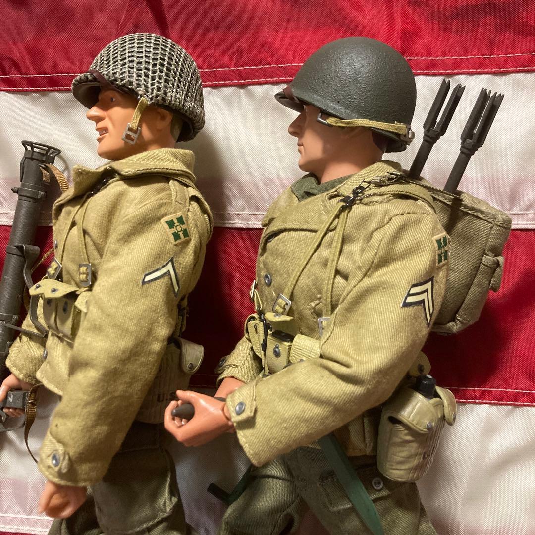 ドラゴンモデルズ製米陸軍第4歩兵師団　バズーカチーム2体セット(箱無し訳あり品)