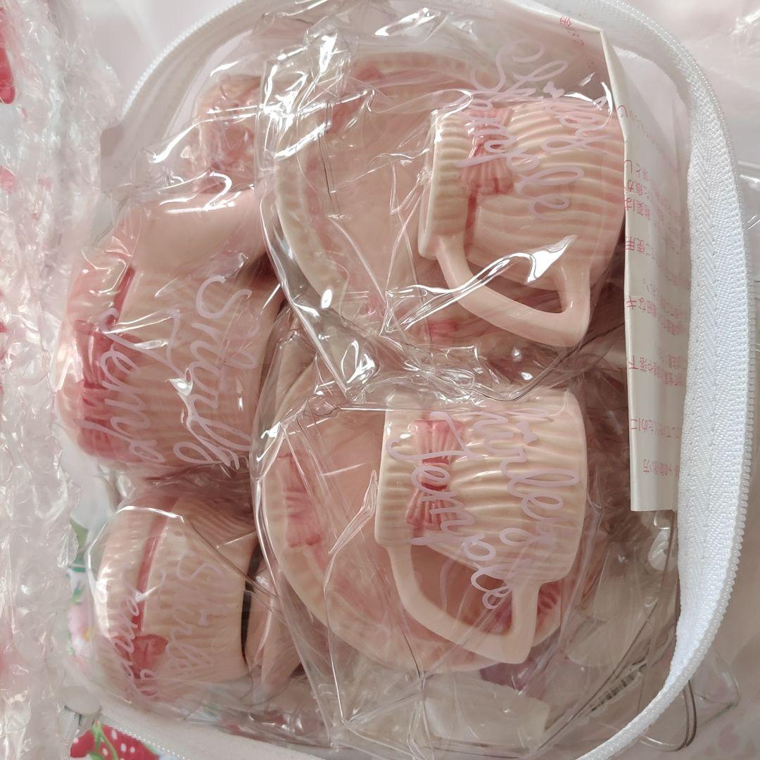 当時物　Shirley Temple　シャーリテンプル バッグ　ティーカップ