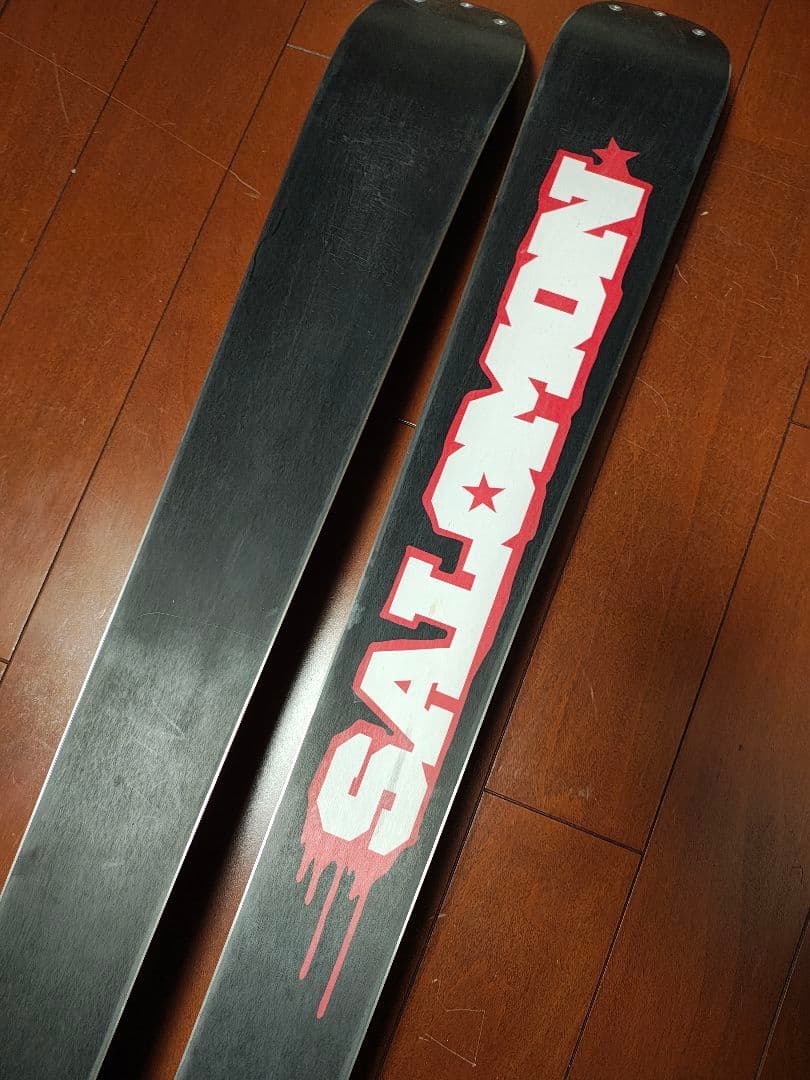 【ファットスキー☆】180cm　SALOMONスキーセット♪　送料無料！