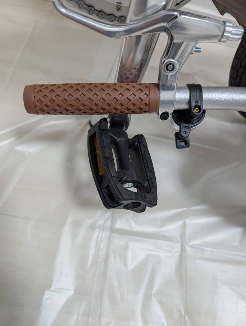 CAPTAIN STAG 折りたたみ自転車カーキ１４インチ