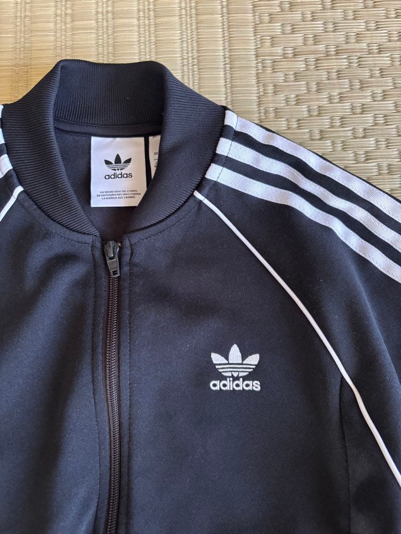 アディダス adidas クラシック SST トラックジャケット ジャージ 黒