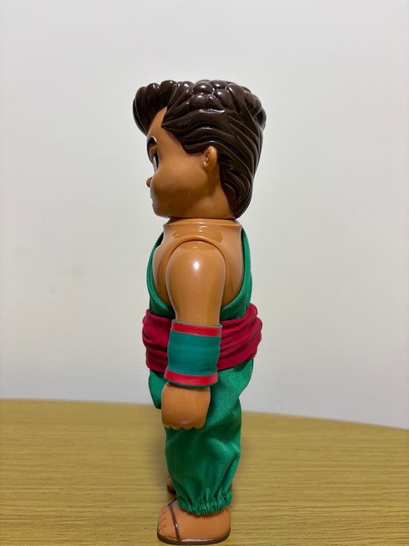 【レア品】ゴッコ堂 気合田くん ソフビ　道着姿　日本製ソフビ　ピッコロ風