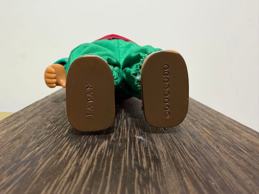 【レア品】ゴッコ堂 気合田くん ソフビ　道着姿　日本製ソフビ　ピッコロ風
